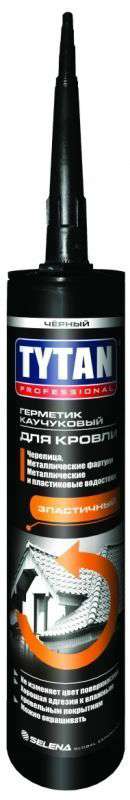 Tytan Professional Герметик Каучуковый для Кровли, 310 мл Прозрачный