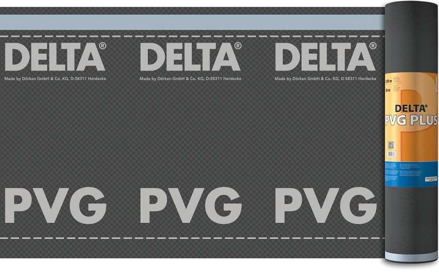 Delta Плёнка PVG PLUS гидро-пароизоляционная 75м2