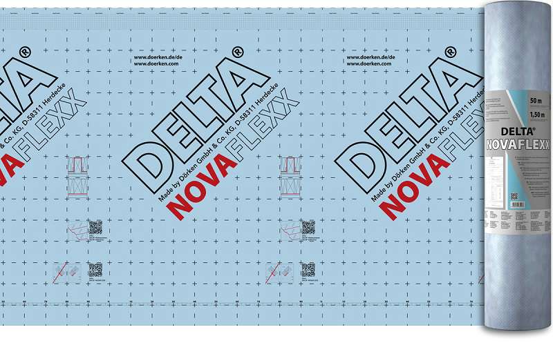 Delta Плёнка NOVAFLEXX пароизоляционная адаптивная 75м2