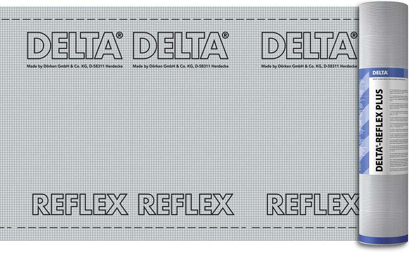 Delta Плёнка REFLEX пароизоляционная теплоотраж. 75м2